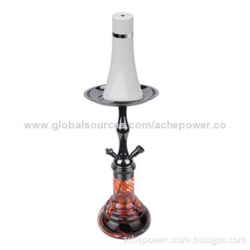 New arrival, tower-style Arabic Hookah with biggest vapor directly from china factory
